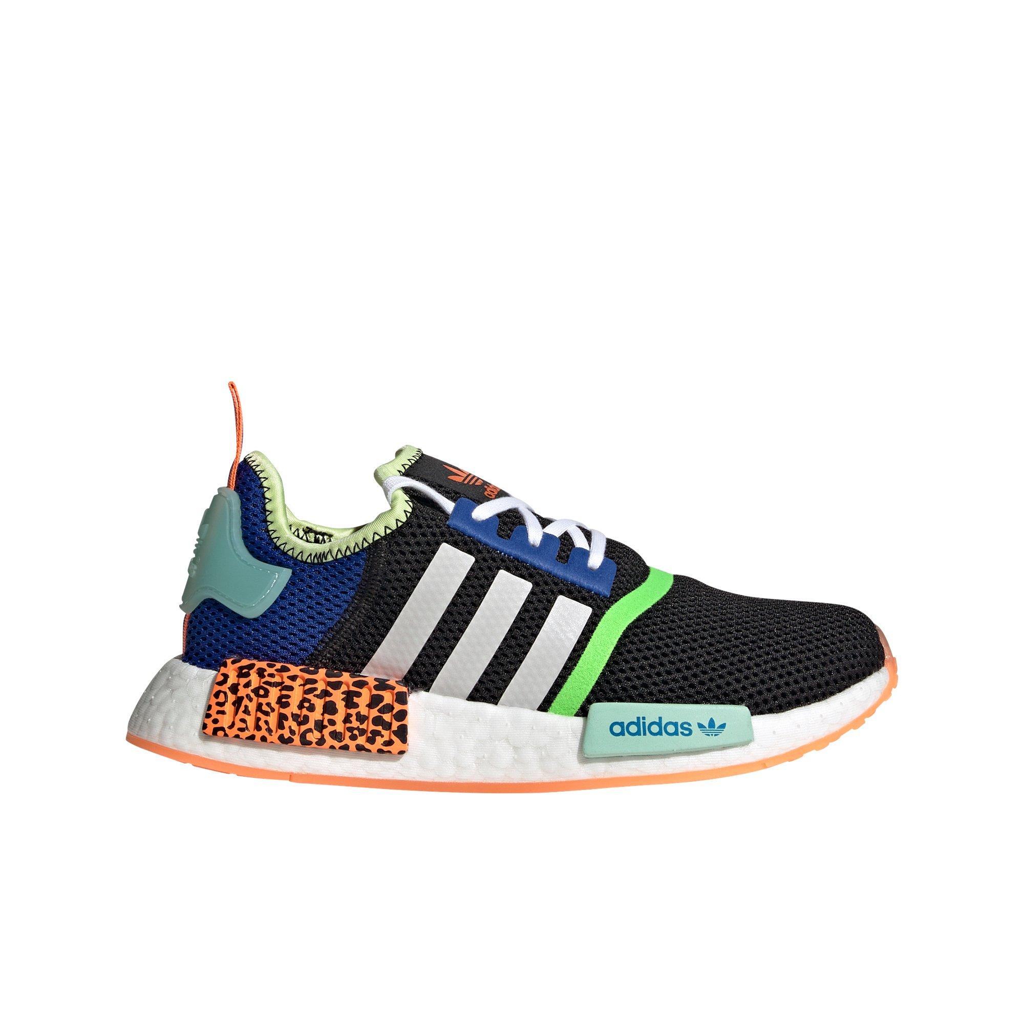 Big kids' nmd clearance r1 casual shoes white/black/scarlet